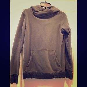 Grey Lululemon Pullover Hoodie